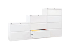 Load image into Gallery viewer, GO Heavy Duty Lateral Filing Cabinet - Assembled (2, 3 or 4 Drawer Options)