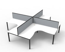 Load image into Gallery viewer, Deluxe Infinity Corner Workstation
