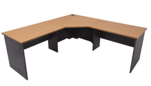 Load image into Gallery viewer, Slab End Worker Desk - Corner Workstation
