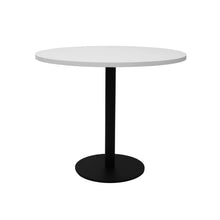 Load image into Gallery viewer, Round Flat Disc Base Table in Black Powder Coat Finish
