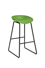 Load image into Gallery viewer, Aries Bar Stool - Black P/C Metal Base with Polypropylene Seat
