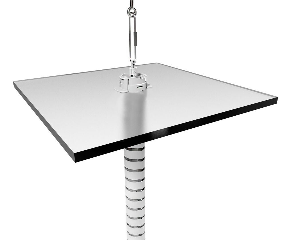 2.8M x 80mm Dia Workstation To Ceiling Umbilical Kit