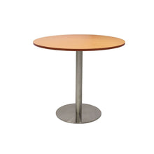 Load image into Gallery viewer, Round Flat Disc Base Table in Stainless Steel Finish
