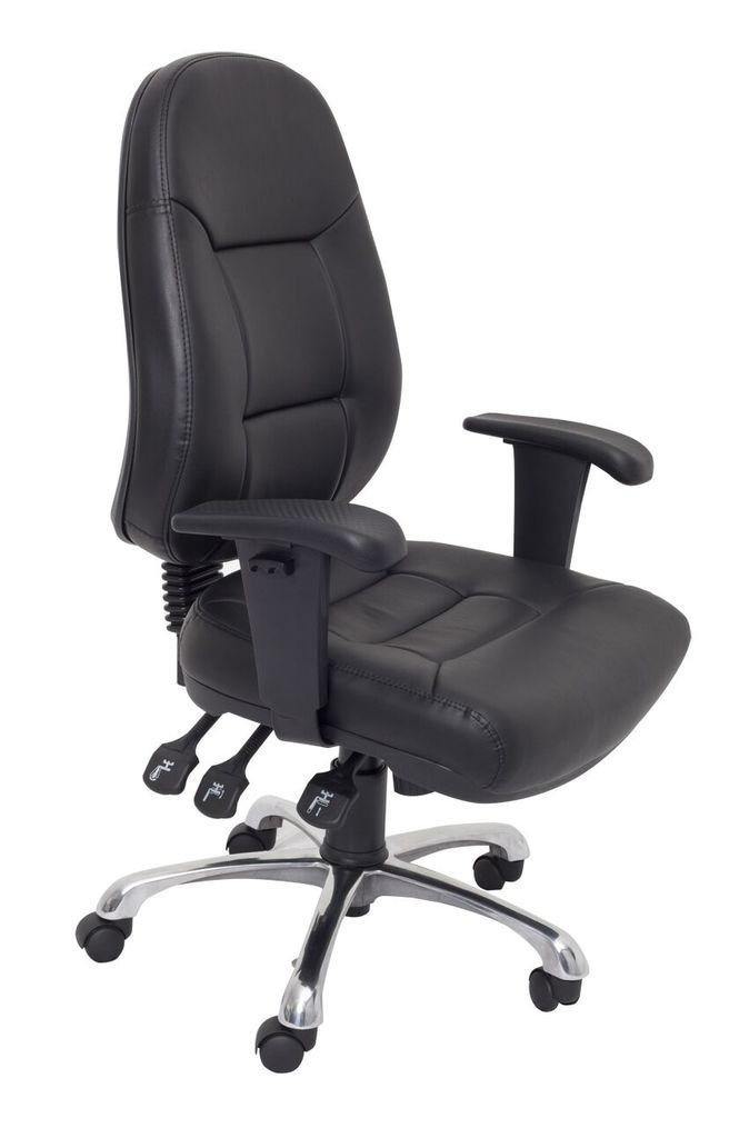 High Back PU Leather Commercial Grade Chair