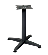 Load image into Gallery viewer, 4 Star Round Table Base - Suits 900mm - 1200mm Dia Table Tops
