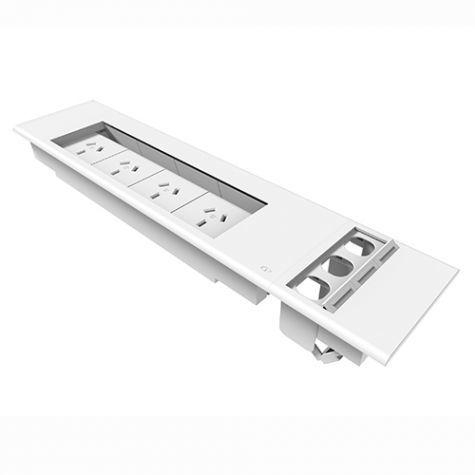 Surface Mount Box 4 GPO + 3 Data Provisions