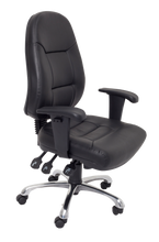 Load image into Gallery viewer, High Back PU Leather Commercial Grade Chair
