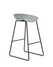 Load image into Gallery viewer, Aries Bar Stool - Black P/C Metal Base with Polypropylene Seat
