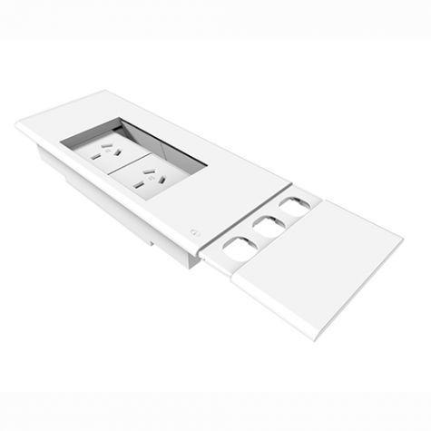 Surface Mount Box 2 GPO + 3 Data Provisions