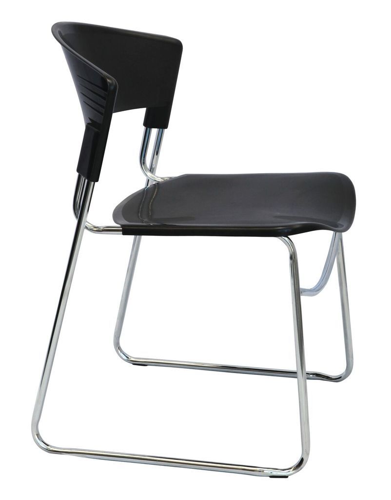 PVC Sled Base Visitor/Lunchroom Chair